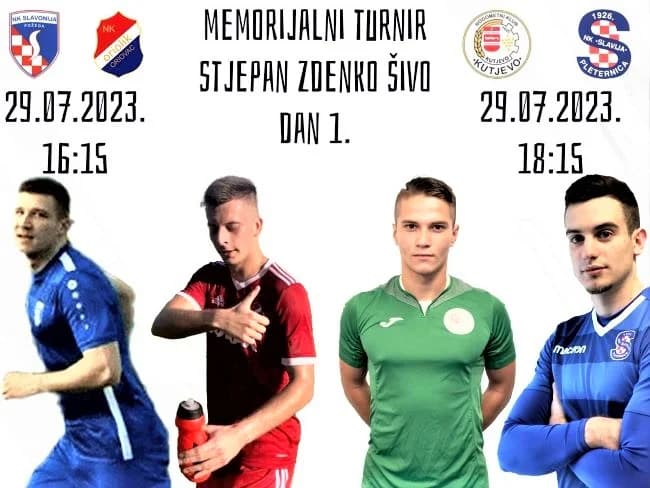 Subota i nedjelja: U Pleternici 36. Memorijalni nogometni turnir „Stjepan Zdenko Šivo“